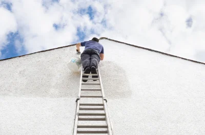 Peinture extérieure à Liffré — façades et ravalement